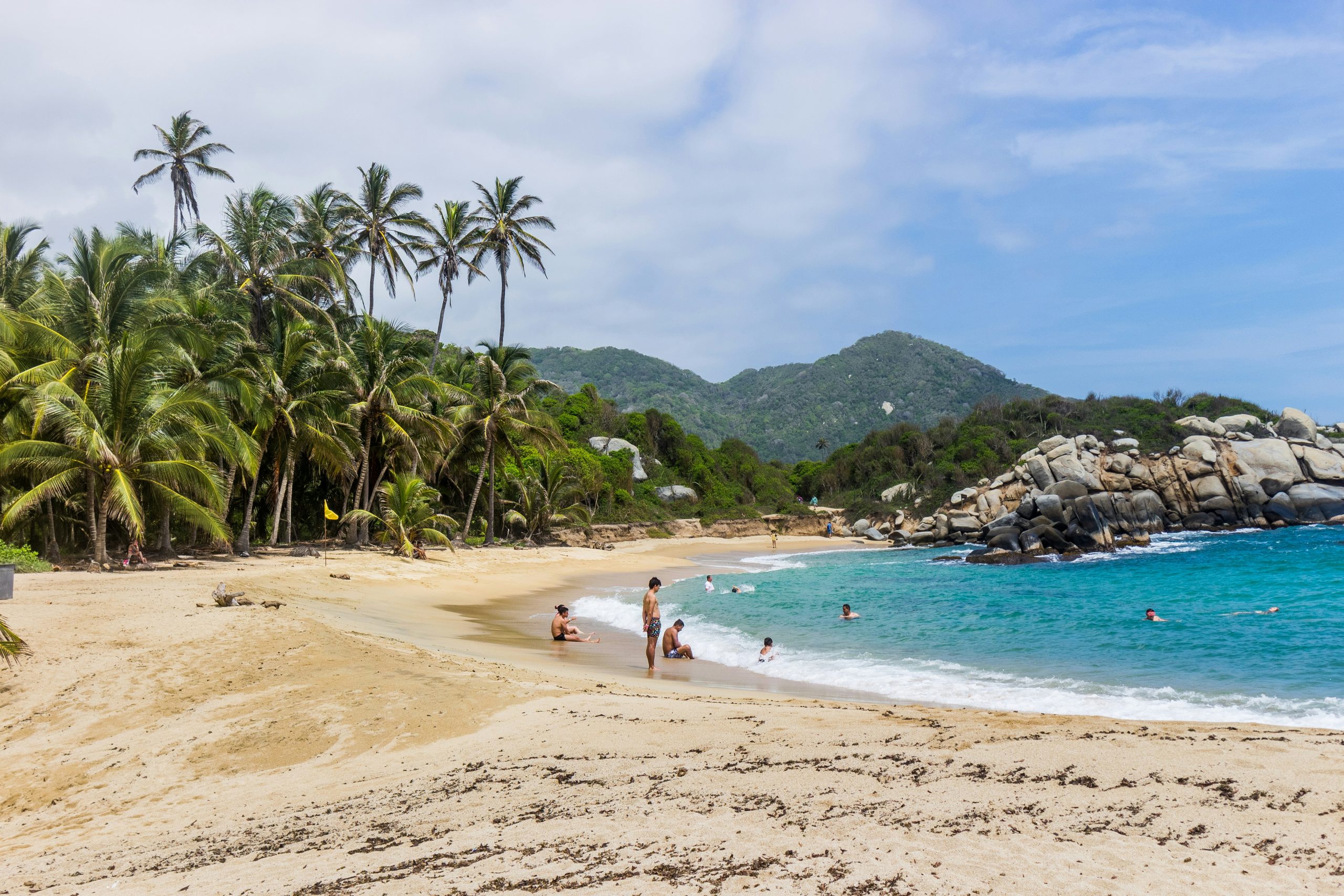 Parque Tayrona Beach